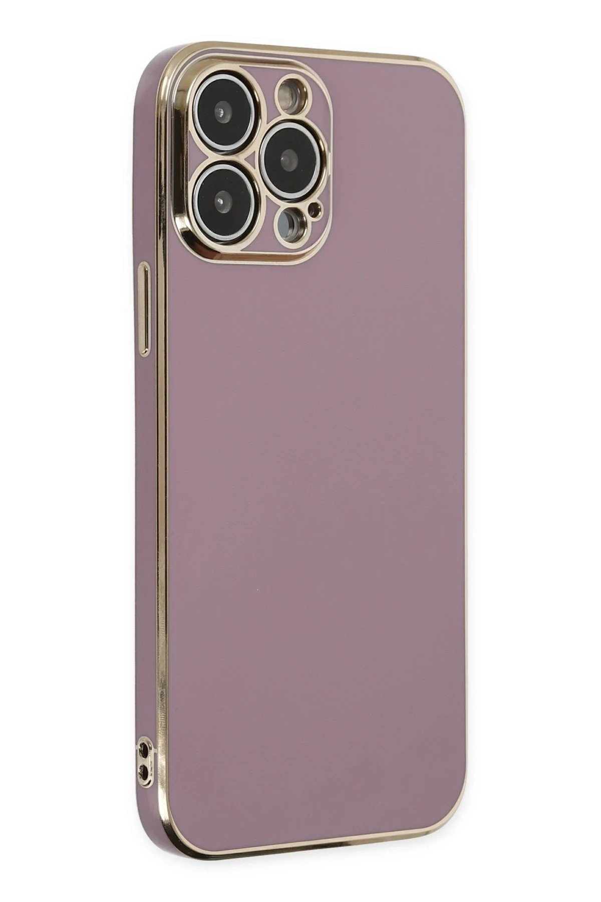 Newface iPhone 14 Pro Kılıf Volet Silikon - Mor