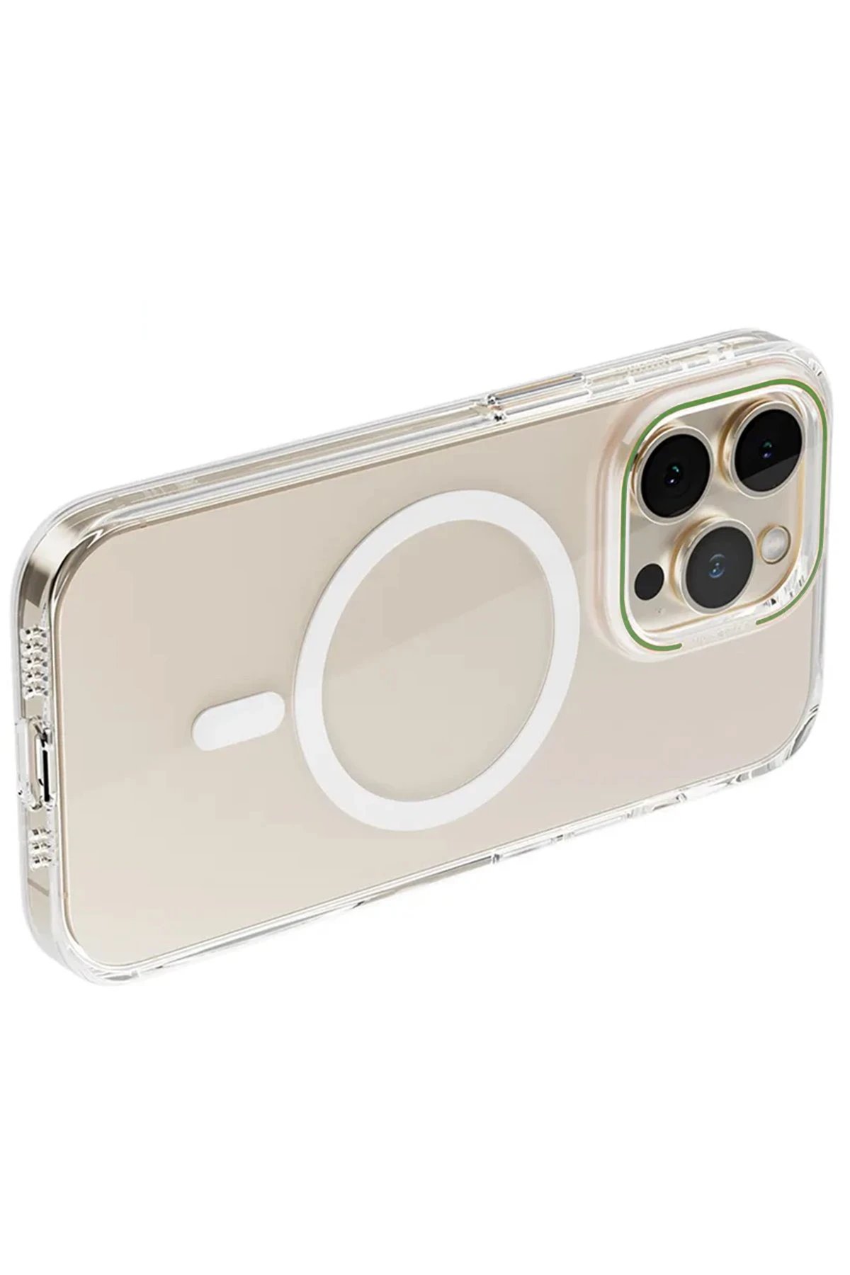 Newface iPhone 14 Pro Kılıf Blueo Anti Drop Magsafe Kapak - Yeşil