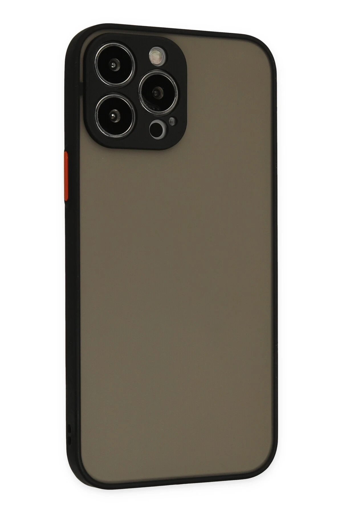 Newface iPhone 14 Pro Max Kılıf Montreal Silikon Kapak - Siyah