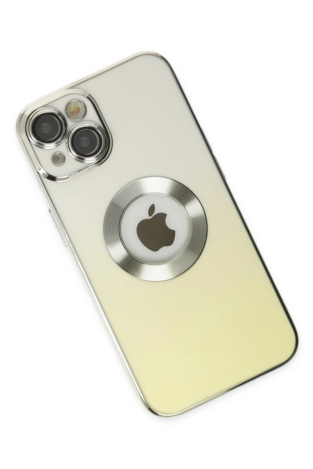 Newface iPhone 14 Kılıf Best Silikon - Sarı