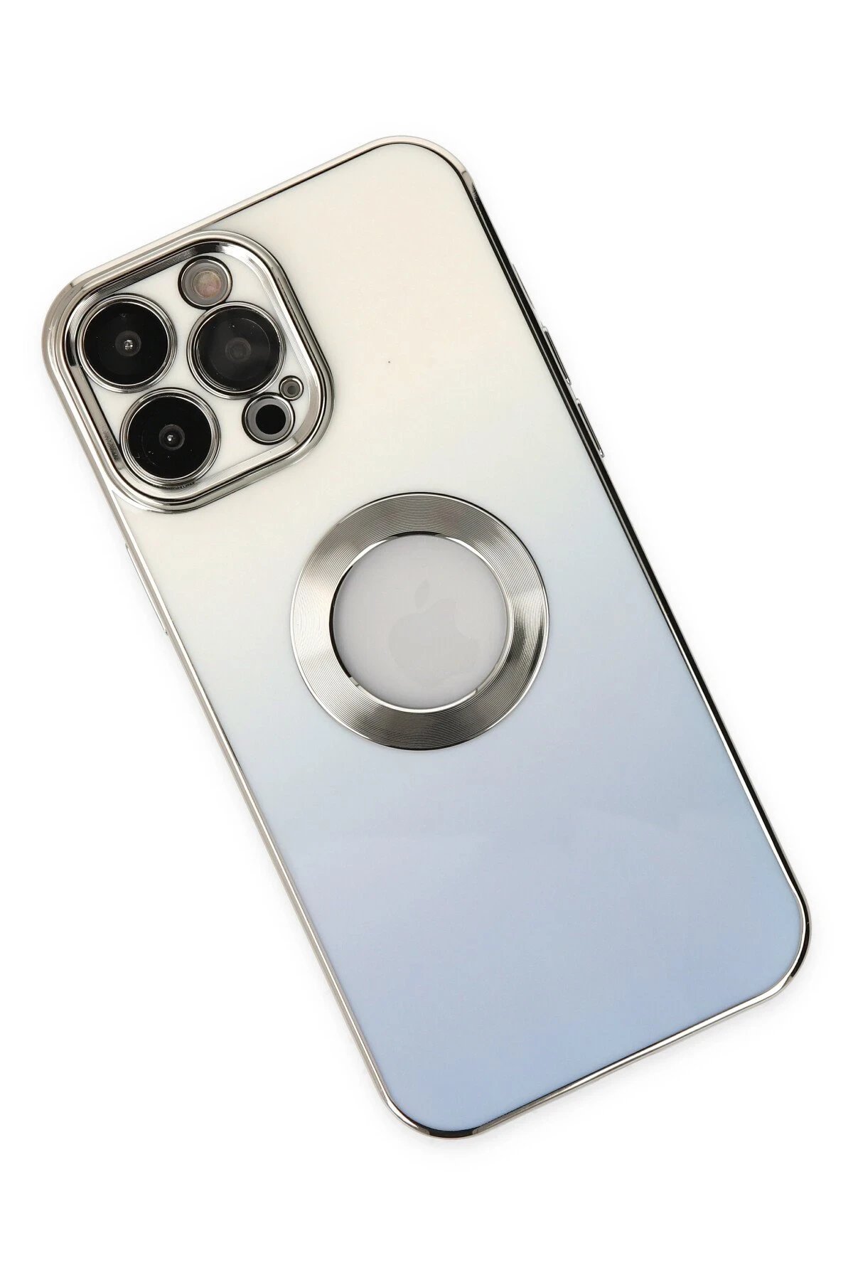 Newface iPhone 14 Pro Max Kılıf Best Silikon - Mavi