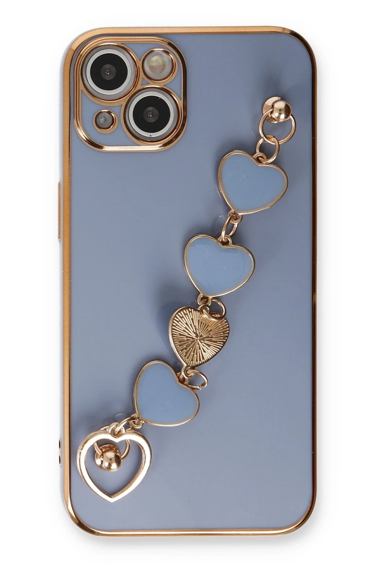 Newface iPhone 14 Plus Kılıf Esila Silikon - Gri