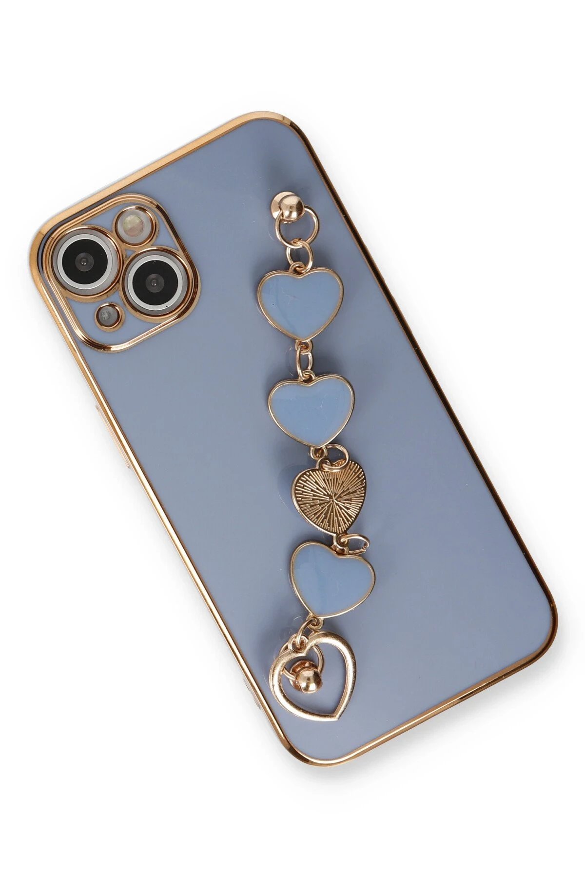 Newface iPhone 14 Plus Kılıf Esila Silikon - Gri