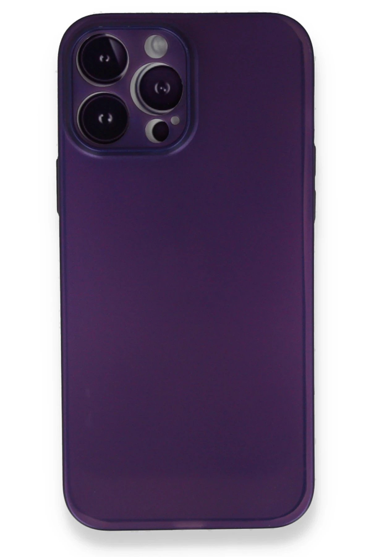 Newface iPhone 14 Pro Kılıf PP Ultra İnce Kapak - Mor