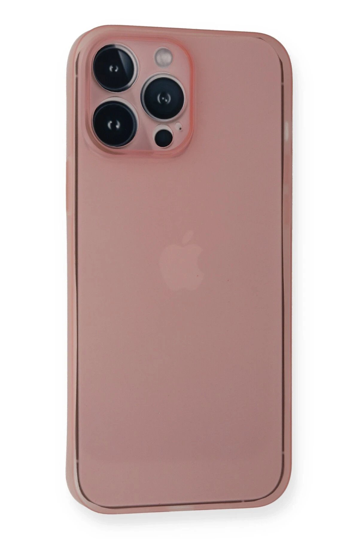 Newface iPhone 14 Pro Max Kılıf PP Ultra İnce Kapak - Pembe