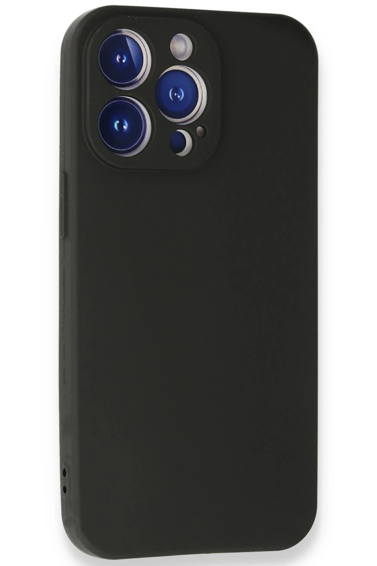 Newface iPhone 14 Pro Kılıf First Silikon - Siyah