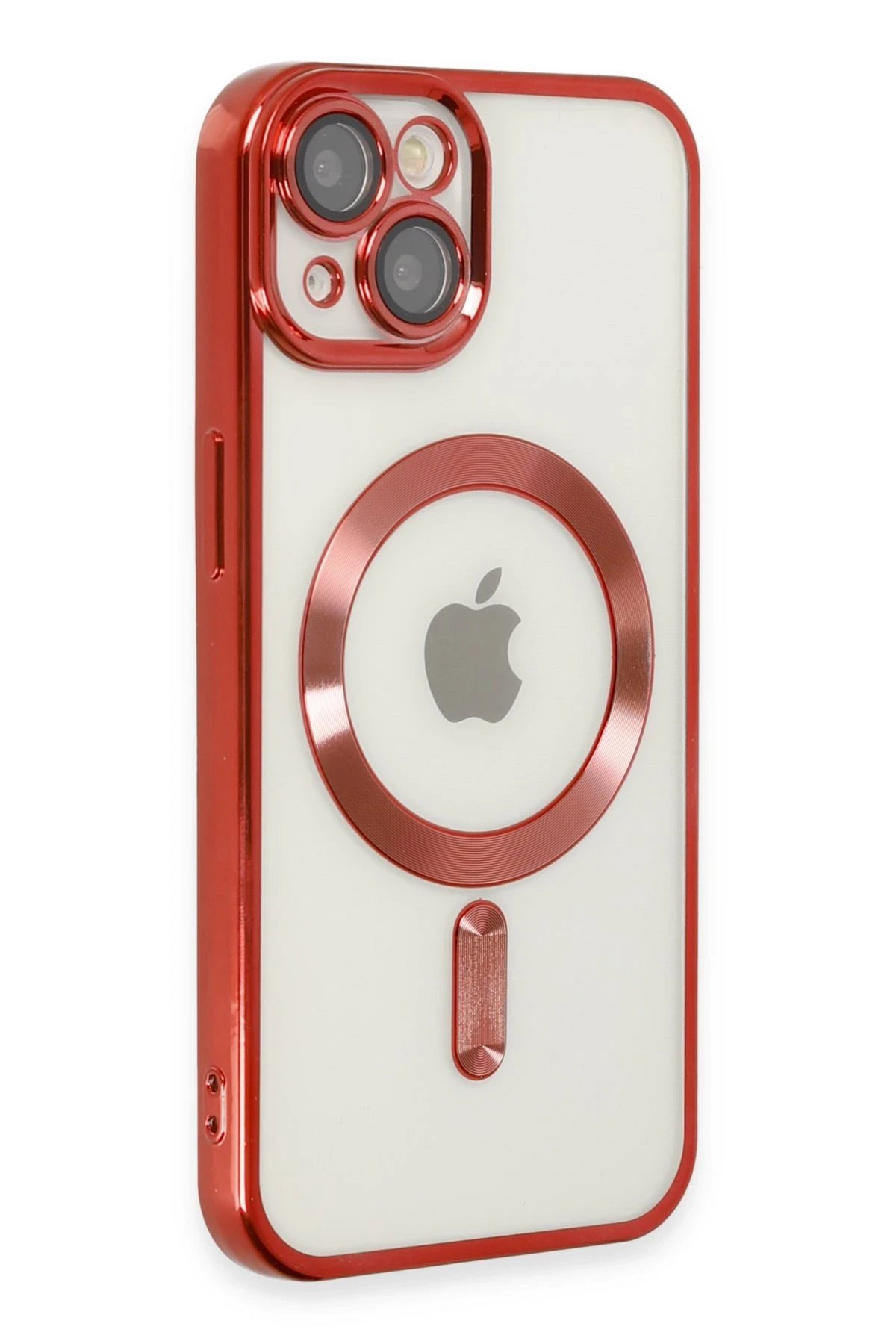 Newface iPhone 14 Kılıf Kross Magneticsafe Kapak - Kırmızı