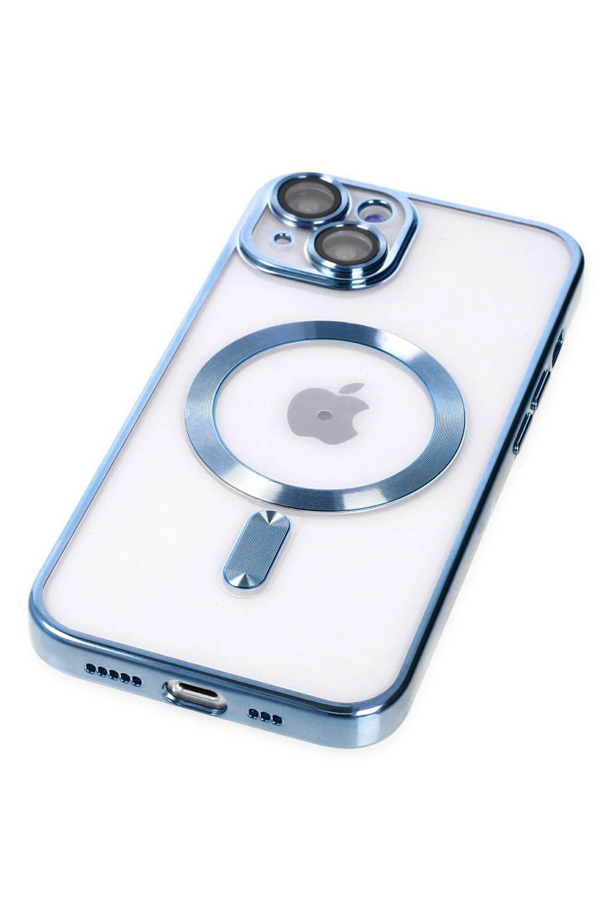 Newface iPhone 14 Kılıf Kross Magneticsafe Kapak - Sierra Blue