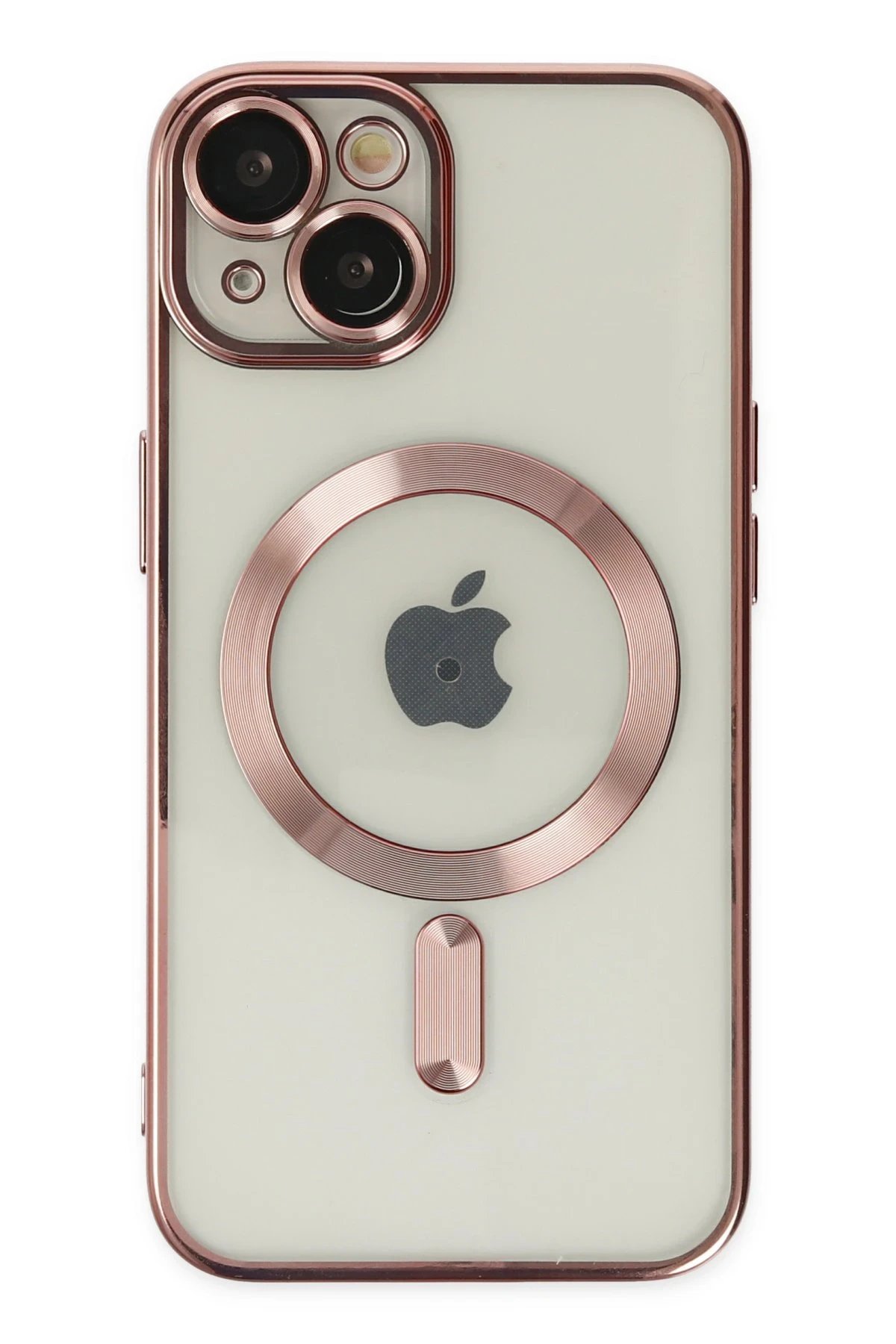 Newface iPhone 14 Plus Kılıf Kross Magneticsafe Kapak - Rose