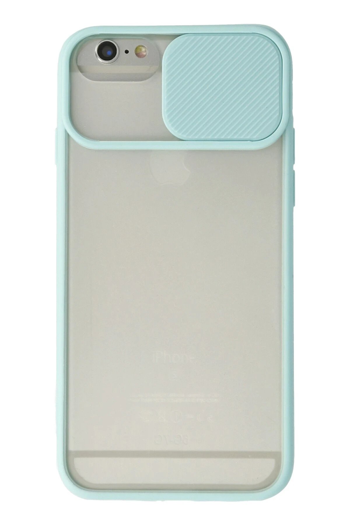 Newface iPhone 6 Kılıf Palm Buzlu Kamera Sürgülü Silikon uaz