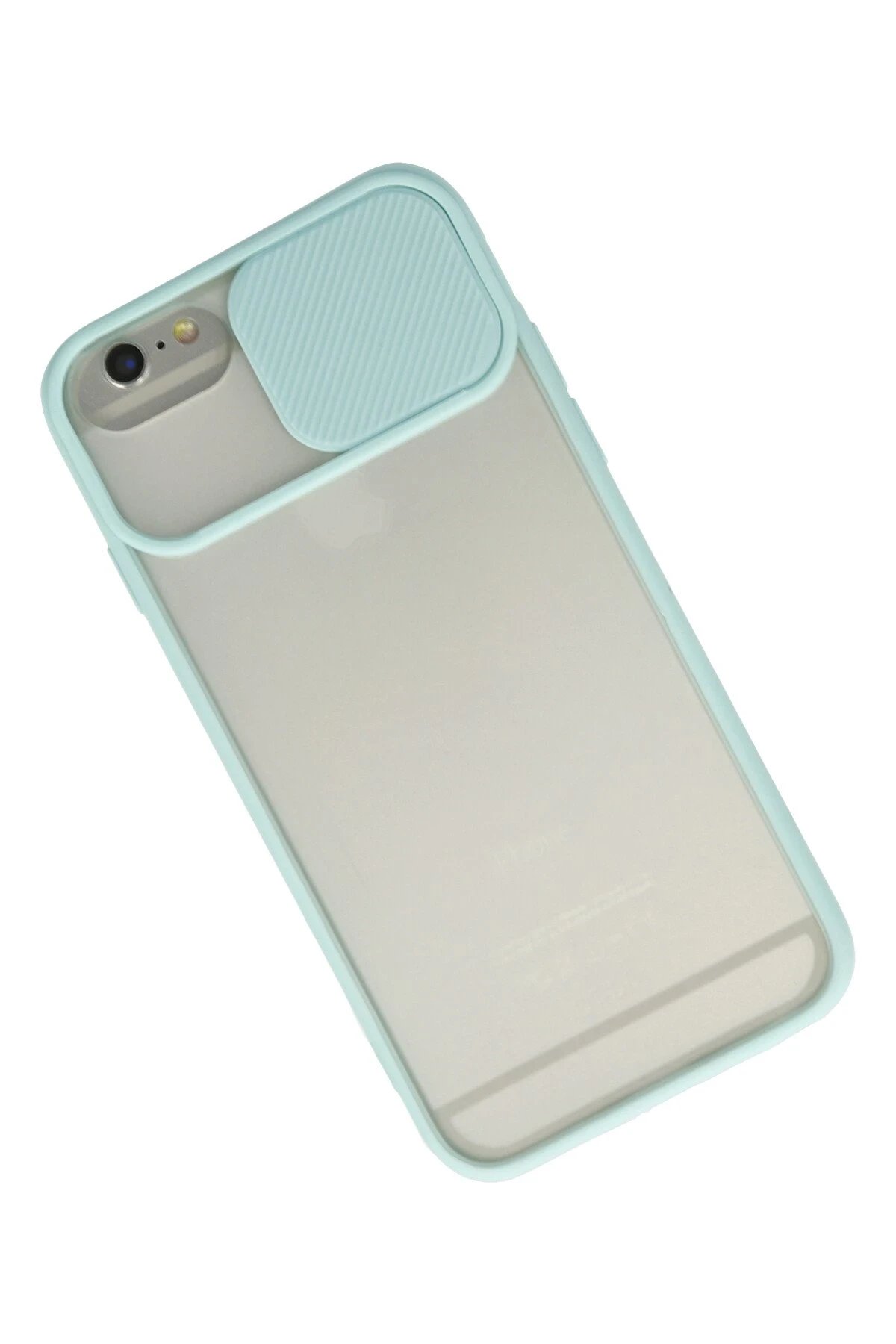 Newface iPhone 6 Kılıf Palm Buzlu Kamera Sürgülü Silikon uaz