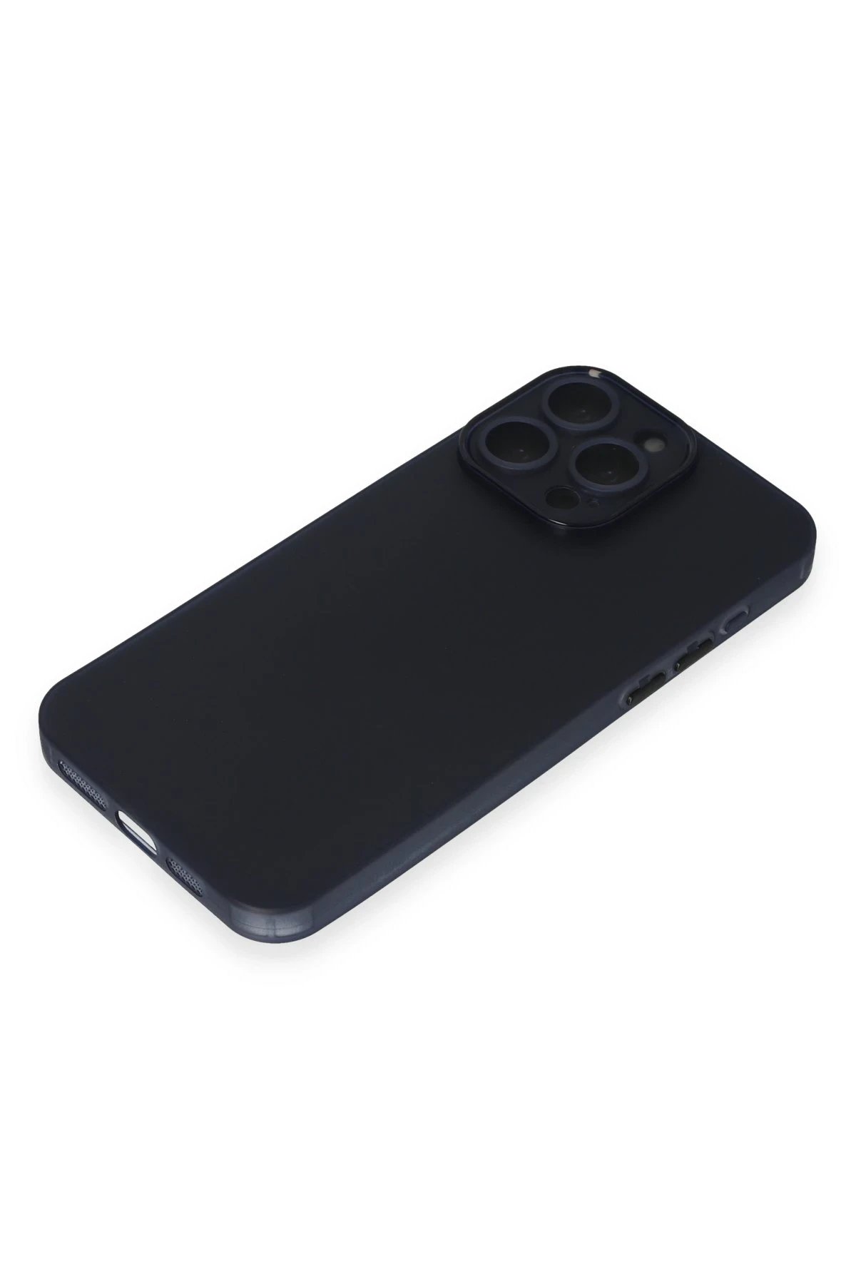 Newface iPhone 15 Pro Kılıf Puma Silikon - Lacivert