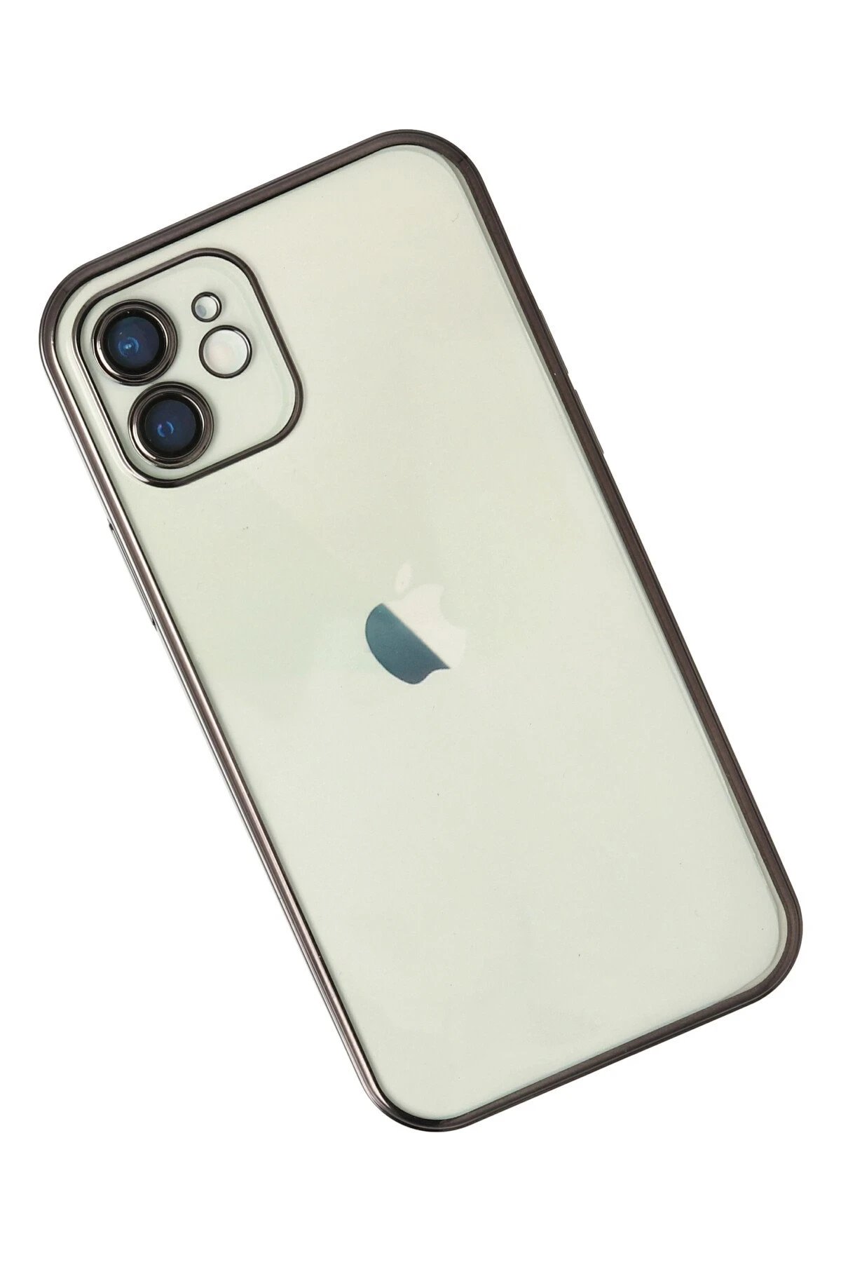 Newface iPhone 11 Kılıf Razer Lensli Silikon - Siyah