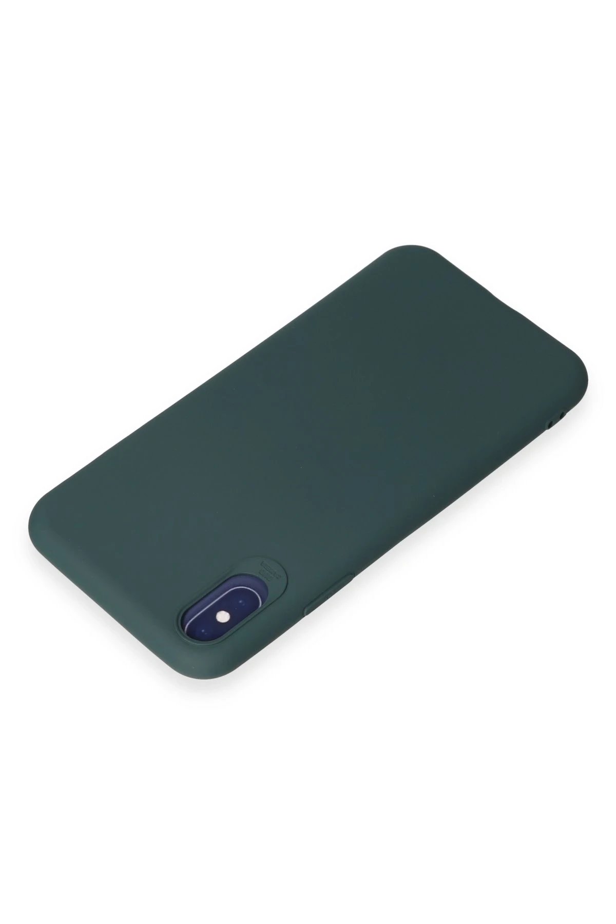 Newface iPhone X Kılıf First Silikon - Koyu Yeşil