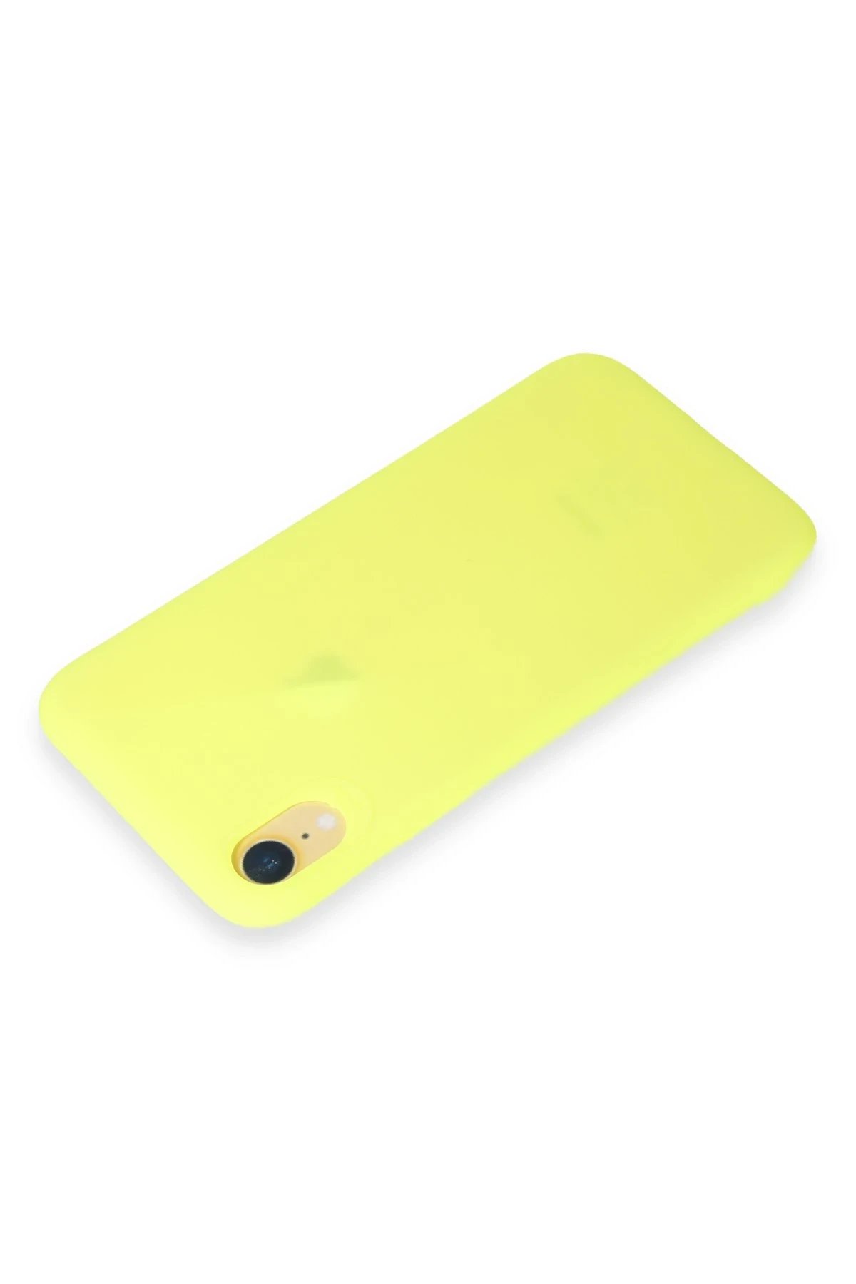 Newface iPhone XR Kılıf First Silikon - Parlak Yeşil