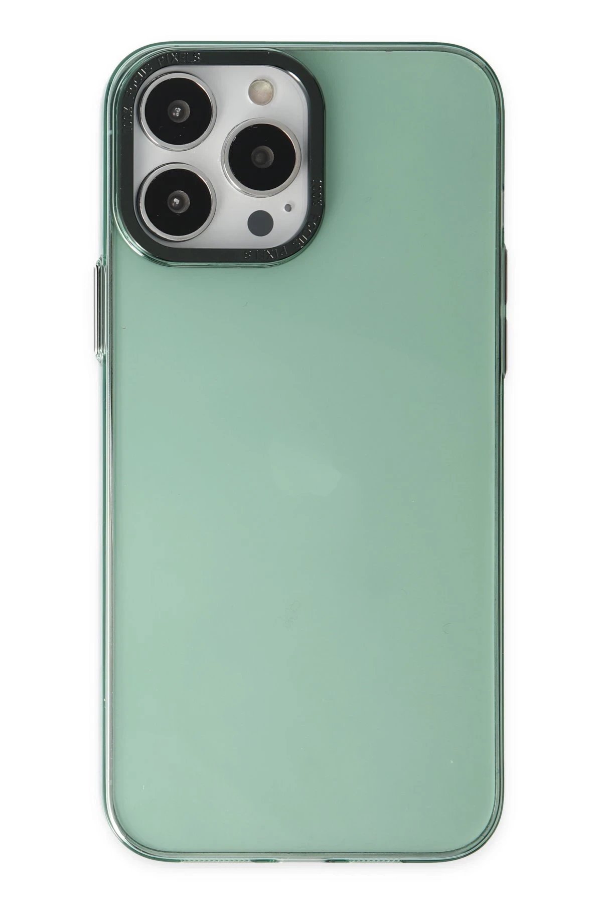 Newface iPhone 13 Pro Kılıf Anka PC Sert Metal Kapak - Yeşil