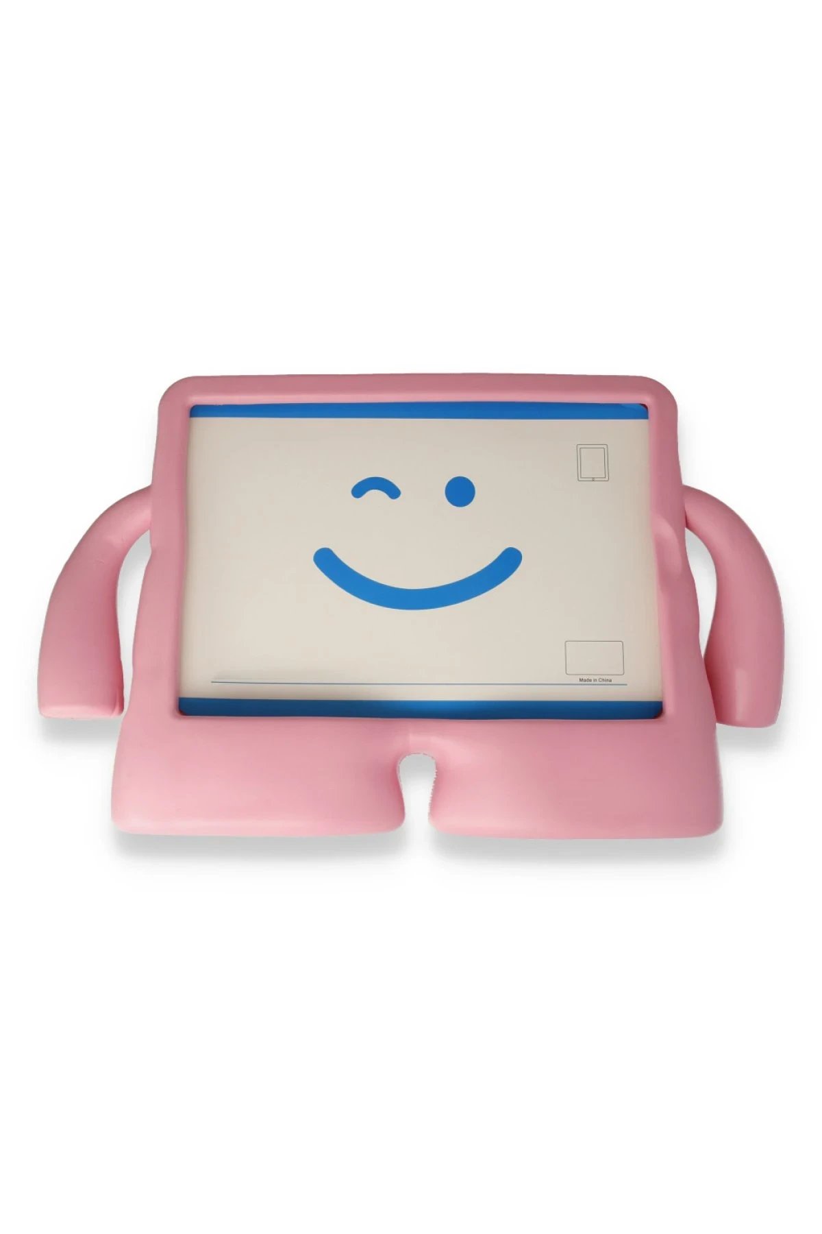 Newface iPad Pro 11 (2021) Kılıf Karakter Tablet Silikon - Açık Pembe