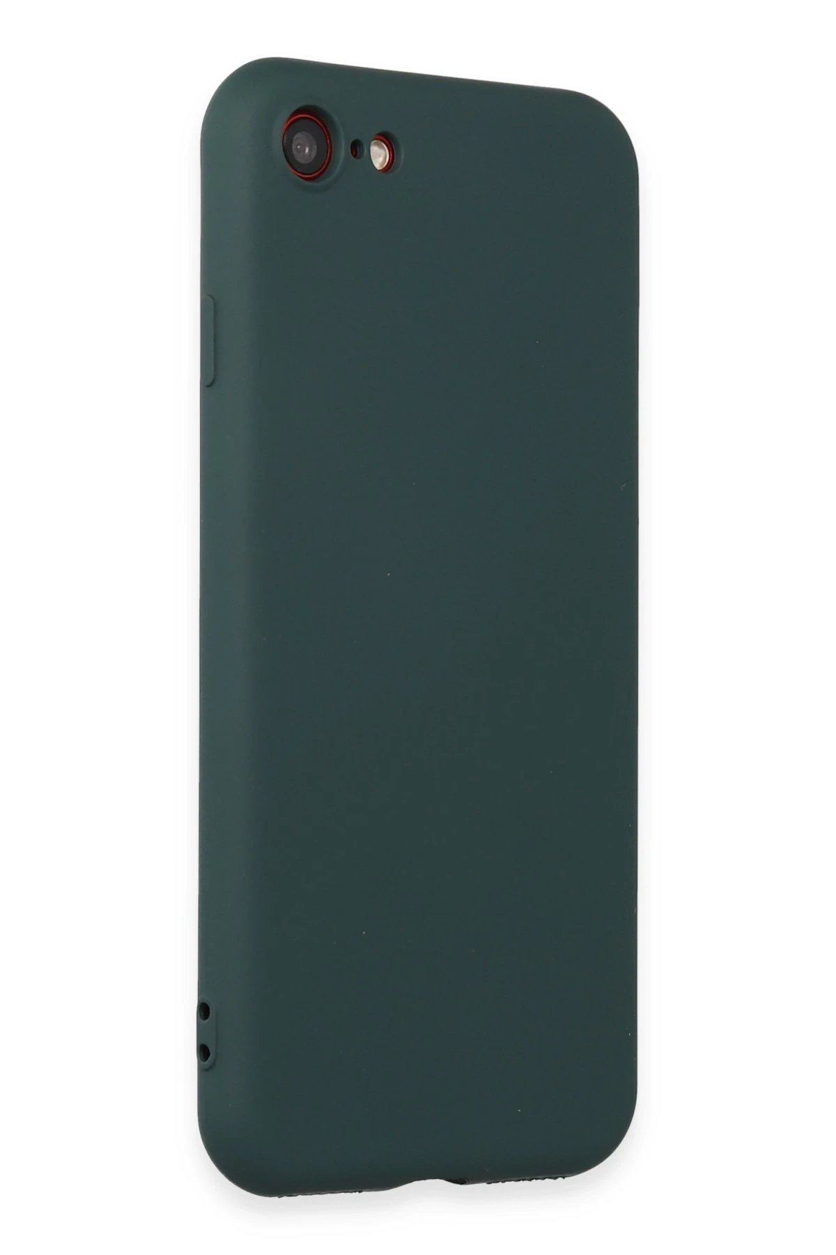 Newface iPhone 7 Kılıf First Silikon - Koyu Yeşil