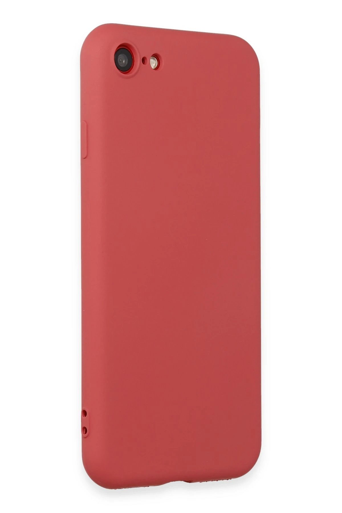 Newface iPhone 7 Kılıf First Silikon - Kiremit