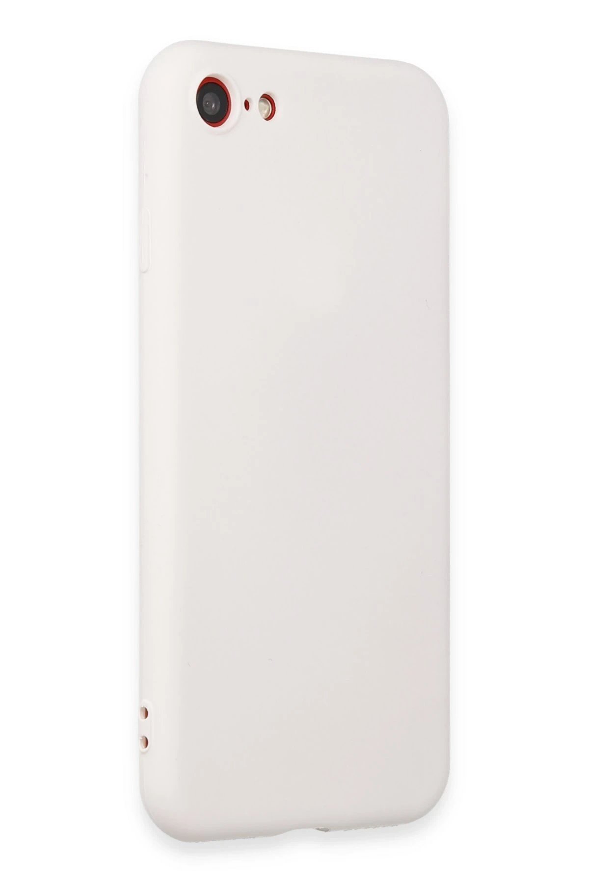 Newface iPhone 7 Kılıf First Silikon - Beyaz