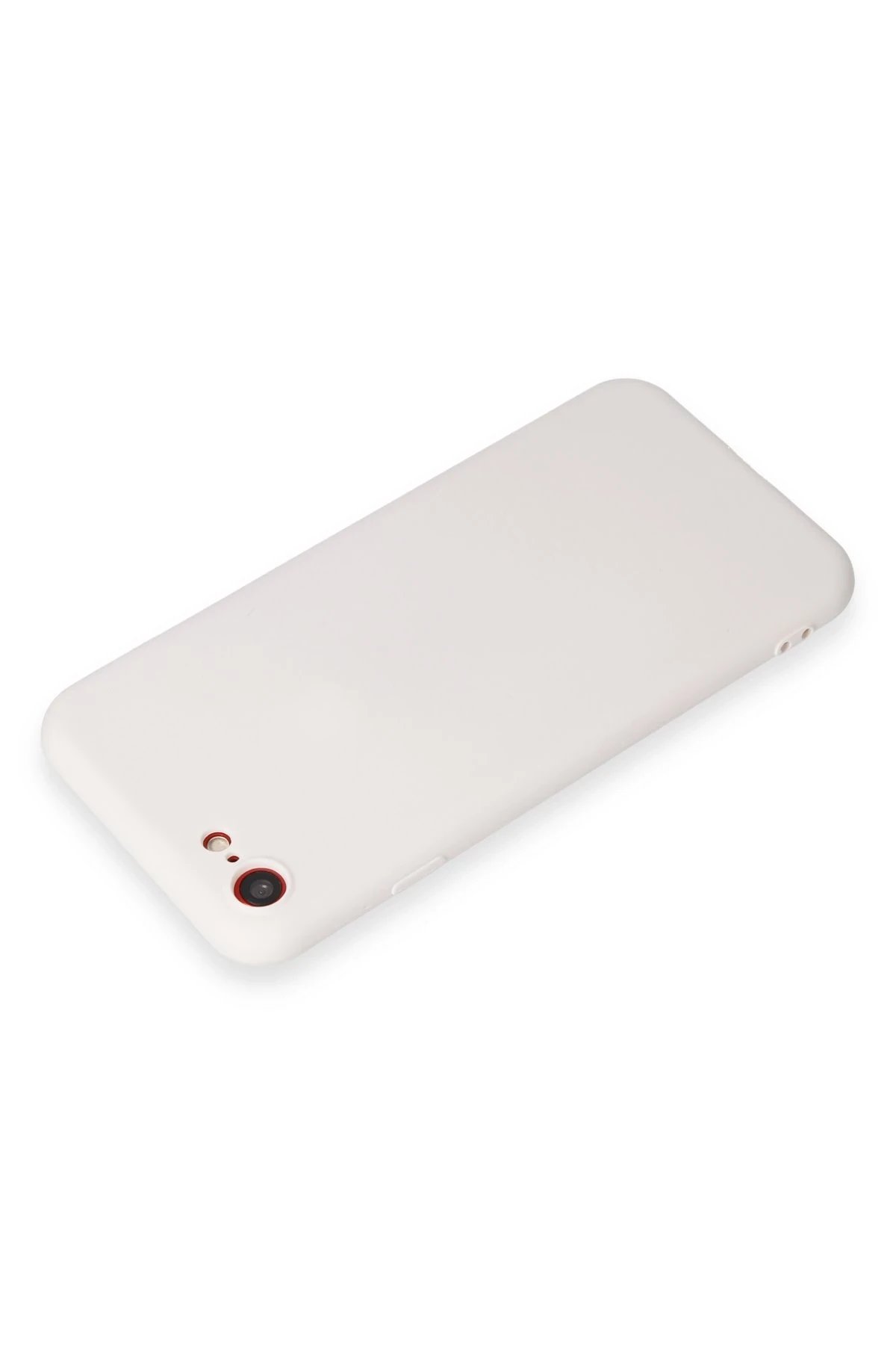 Newface iPhone 7 Kılıf First Silikon - Beyaz