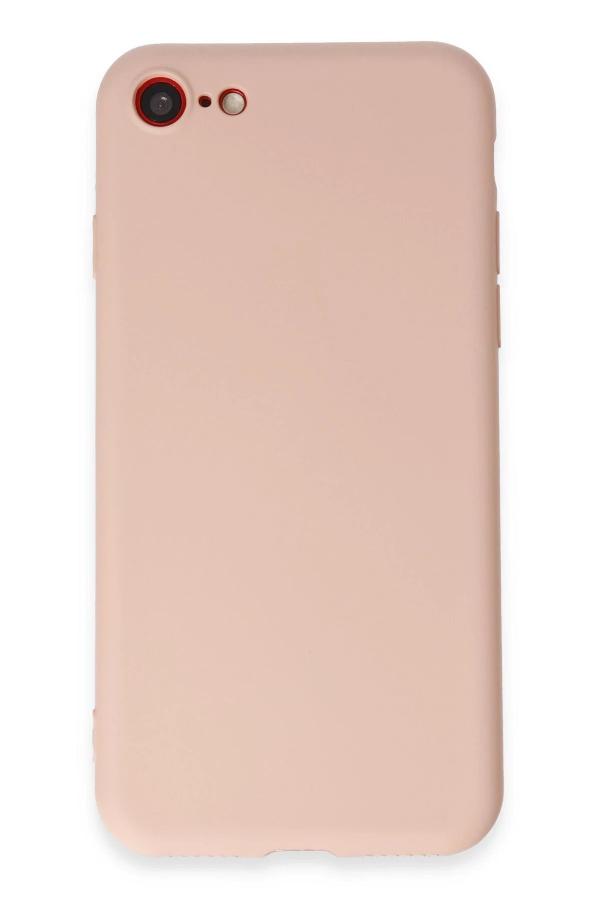 Newface iPhone 7 Kılıf First Silikon - Pudra