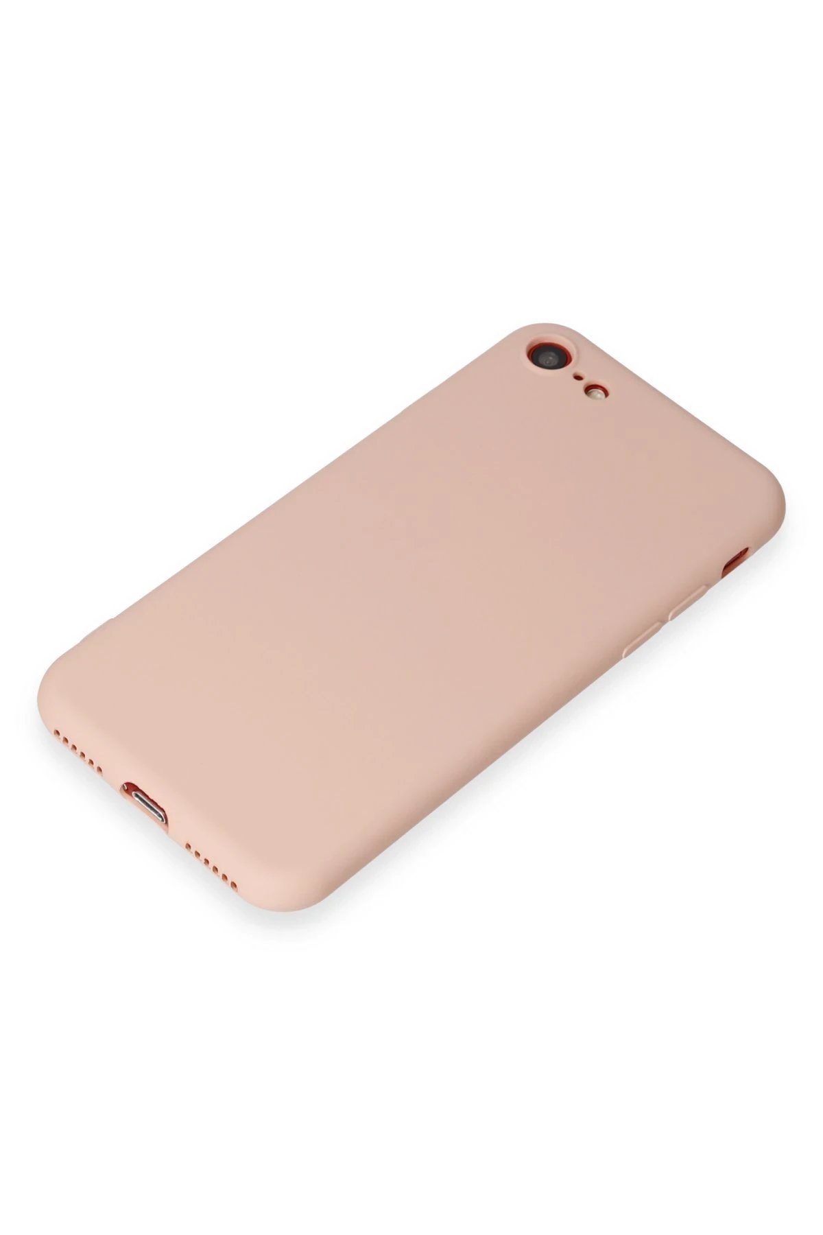 Newface iPhone 7 Kılıf First Silikon - Pudra