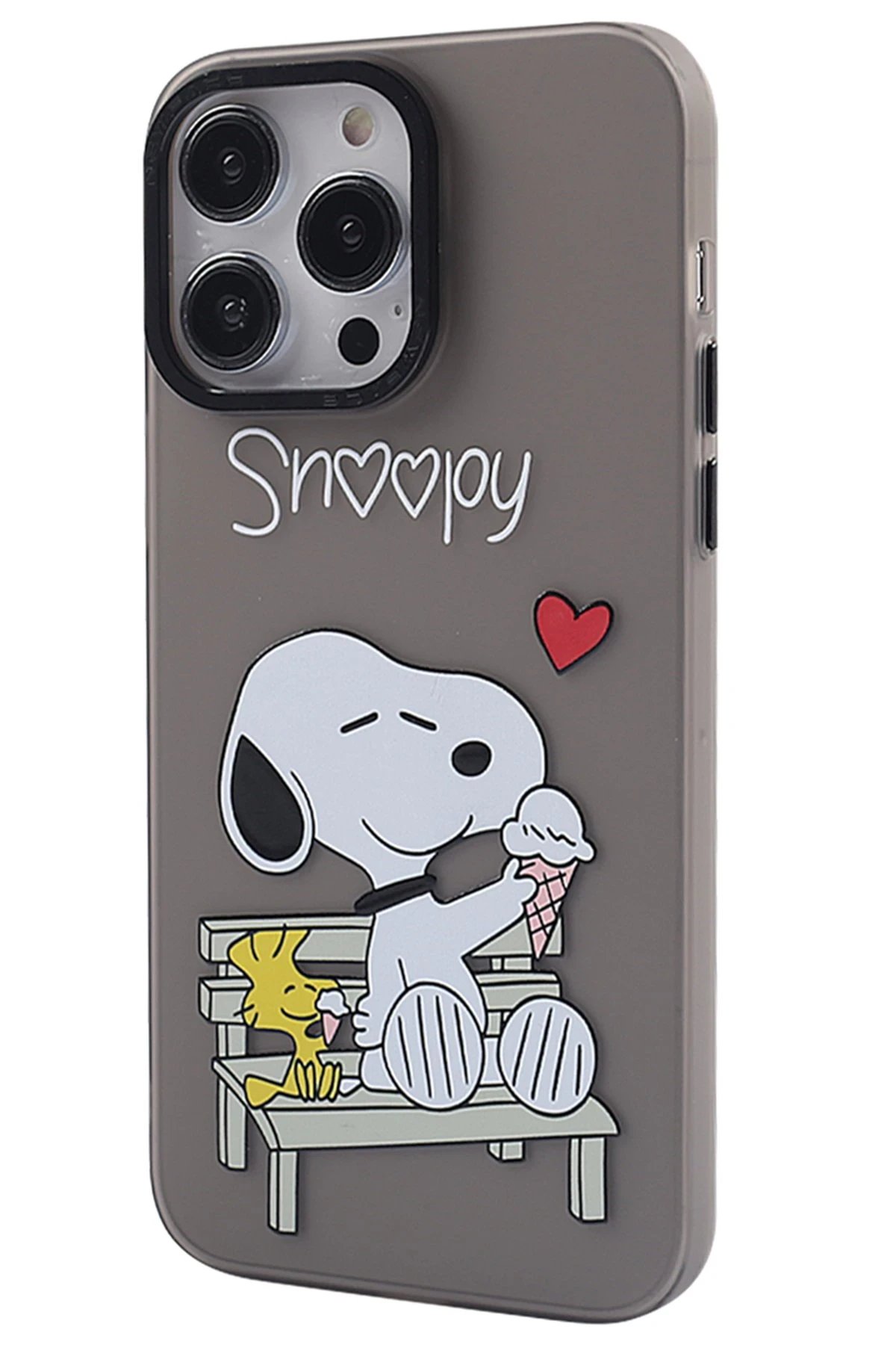 Newface iPhone 12 Pro Max Kılıf Prada Desenli Kapak - Prada Siyah - 2