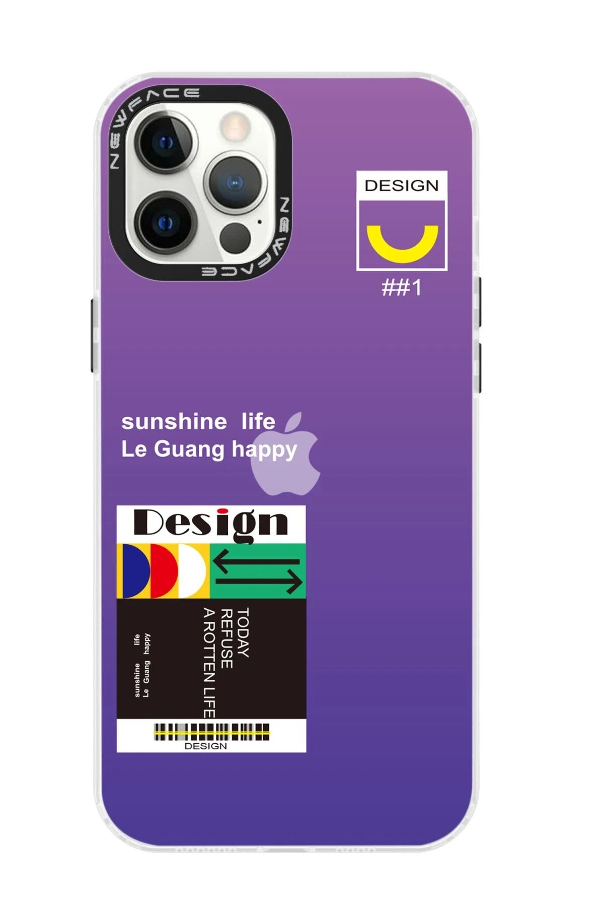 Newface iPhone 12 Pro Max Kılıf Estoril Desenli Kapak - Estoril - 4