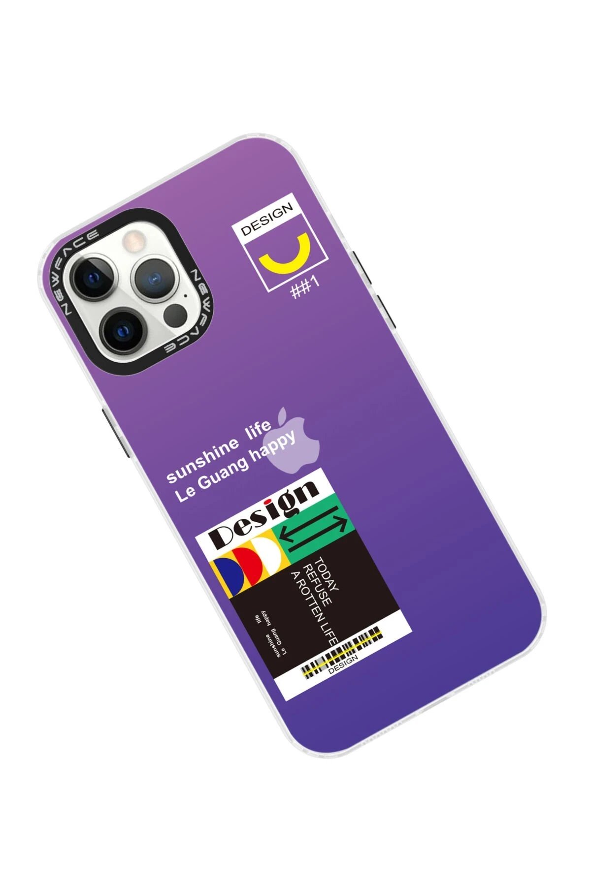 Newface iPhone 12 Pro Max Kılıf Estoril Desenli Kapak - Estoril - 4