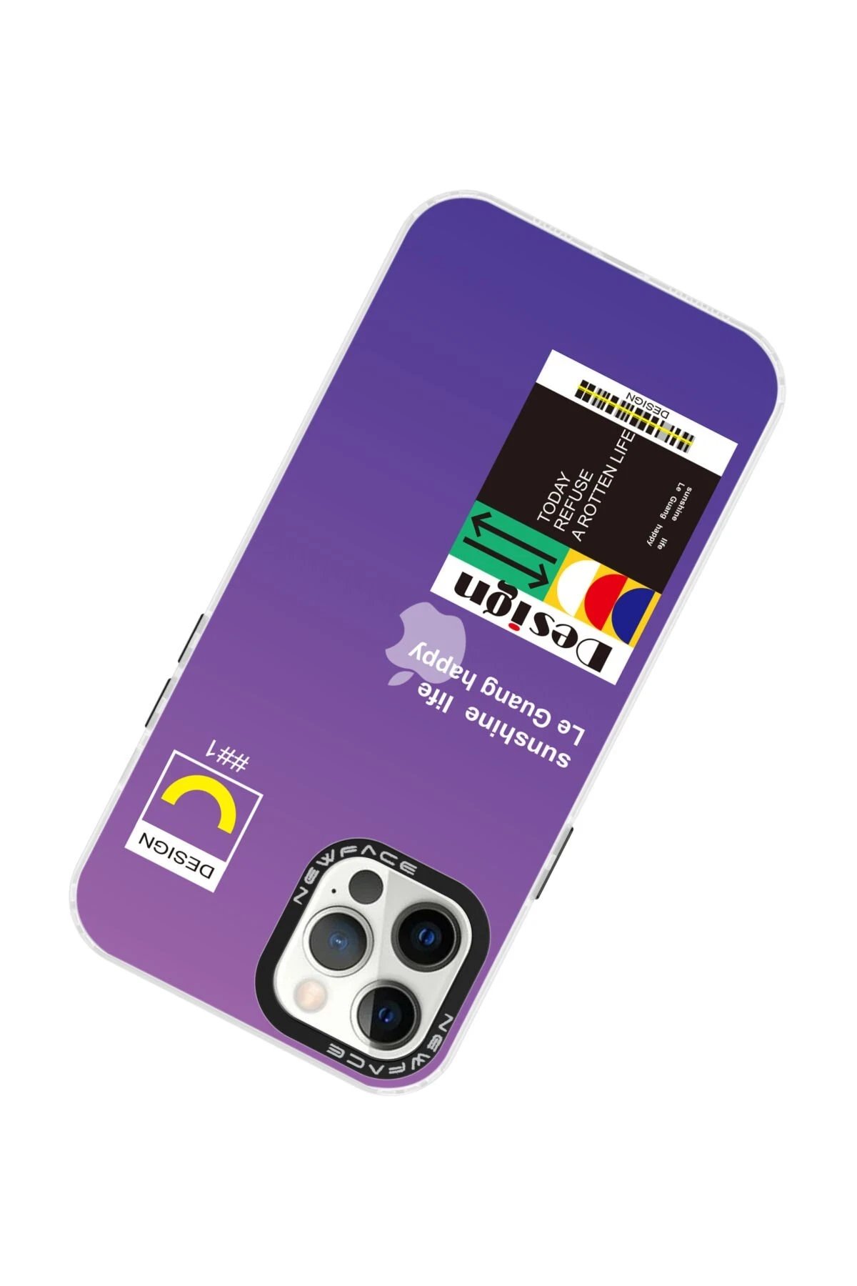 Newface iPhone 12 Pro Max Kılıf Estoril Desenli Kapak - Estoril - 4