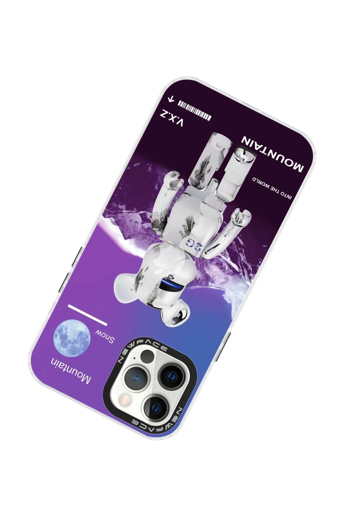 Newface iPhone 12 Pro Max Kılıf Estoril Desenli Kapak - Estoril - 8