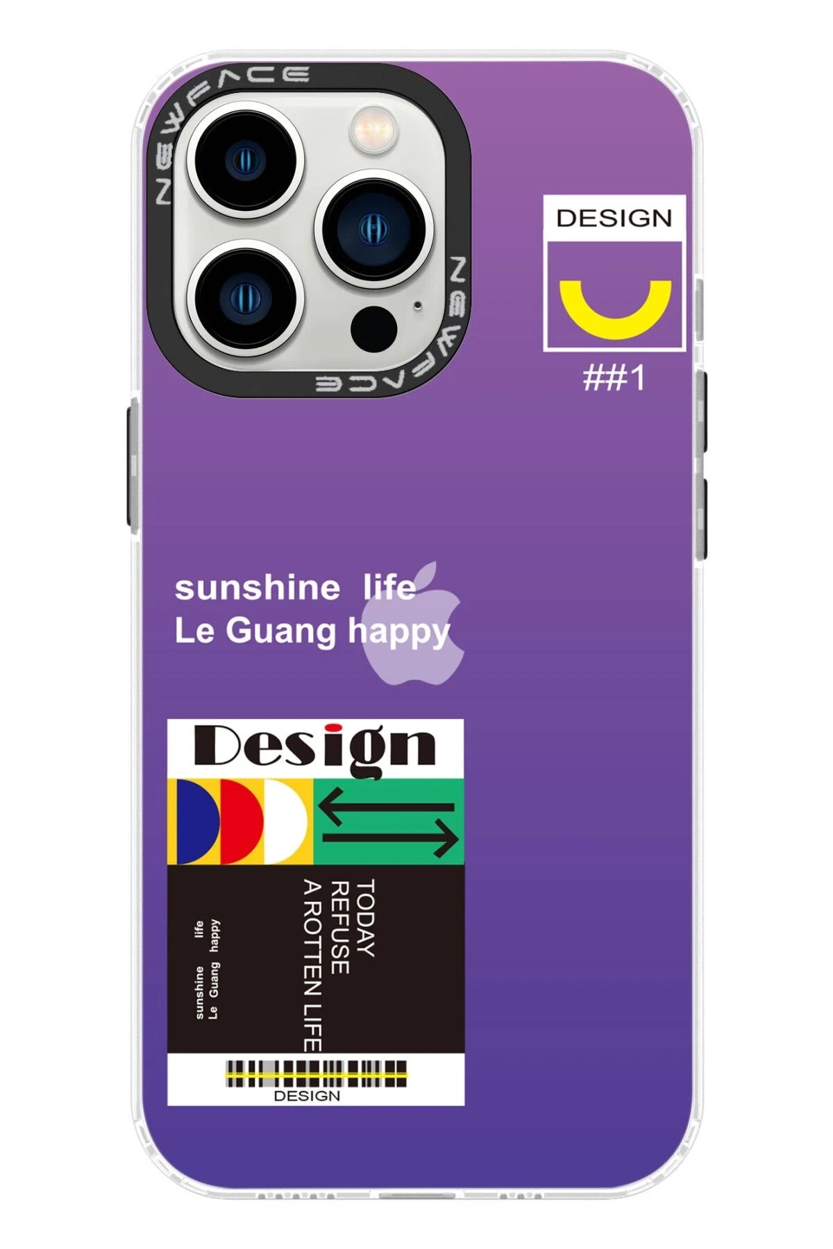 Newface iPhone 13 Pro Max Kılıf Estoril Desenli Kapak - Estoril - 4