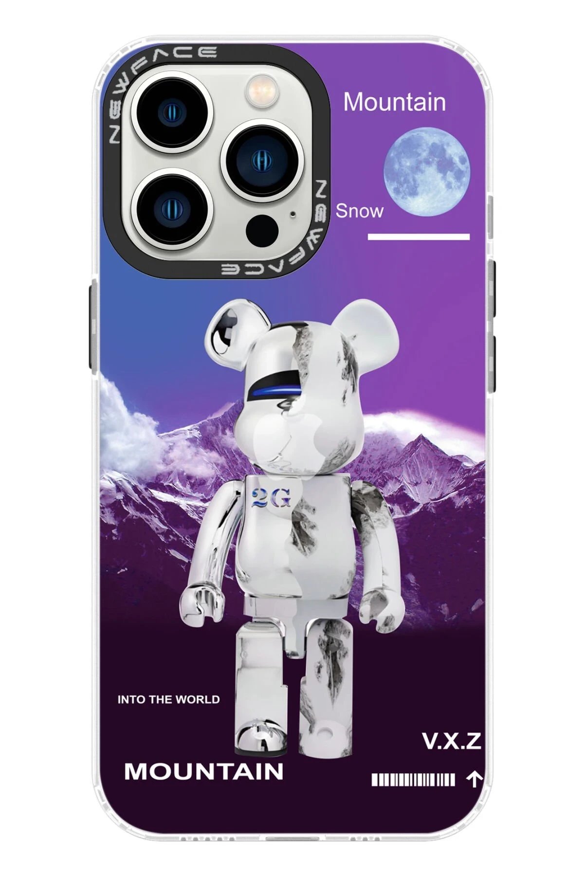 Newface iPhone 13 Pro Max Kılıf Estoril Desenli Kapak - Estoril - 8