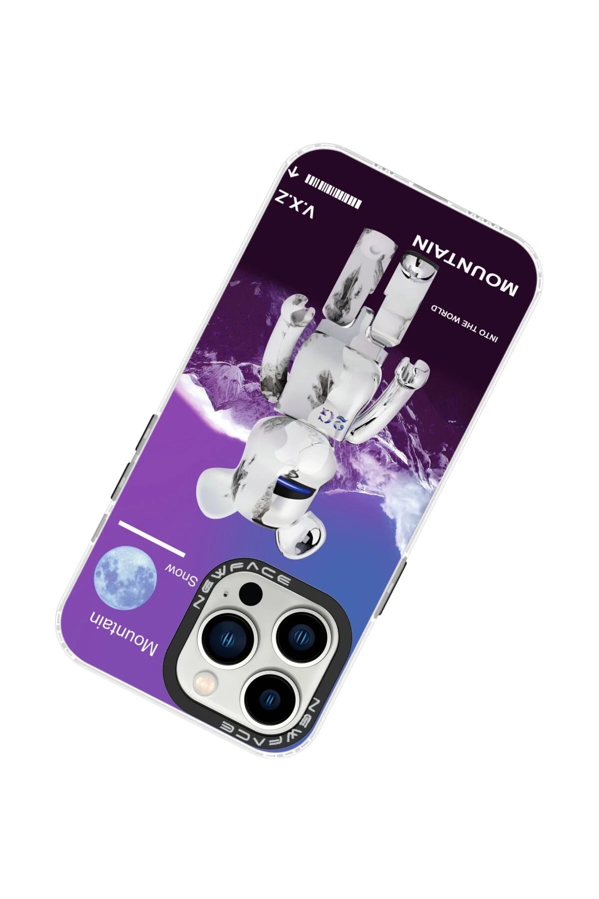 Newface iPhone 13 Pro Max Kılıf Estoril Desenli Kapak - Estoril - 8