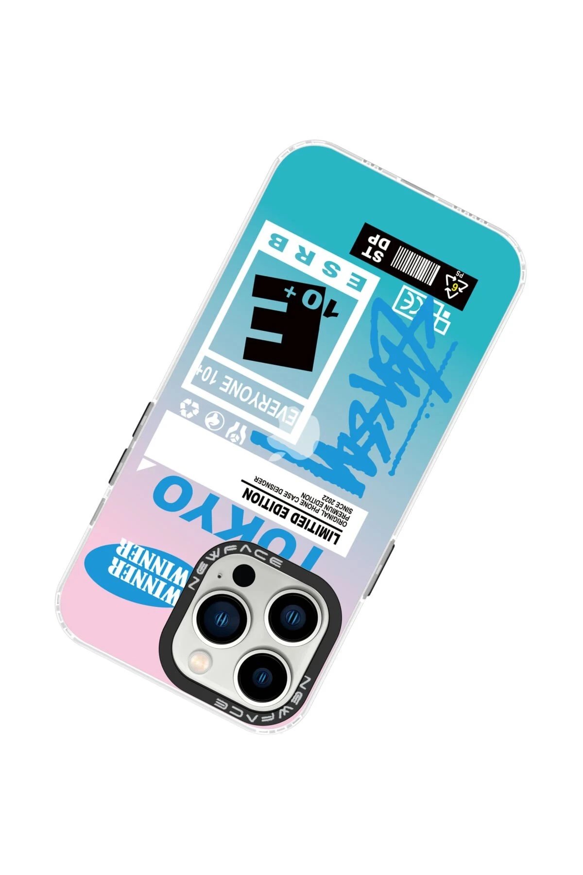 Newface iPhone 14 Pro Kılıf Estoril Desenli Kapak - Estoril - 1