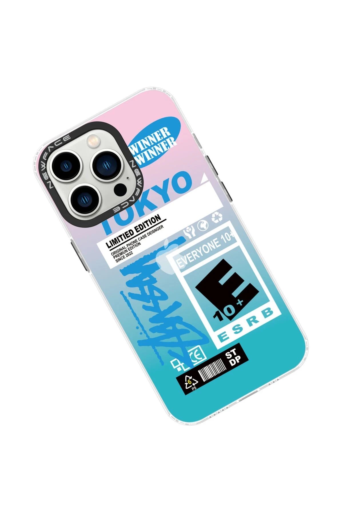 Newface iPhone 14 Pro Max Kılıf Estoril Desenli Kapak - Estoril - 1