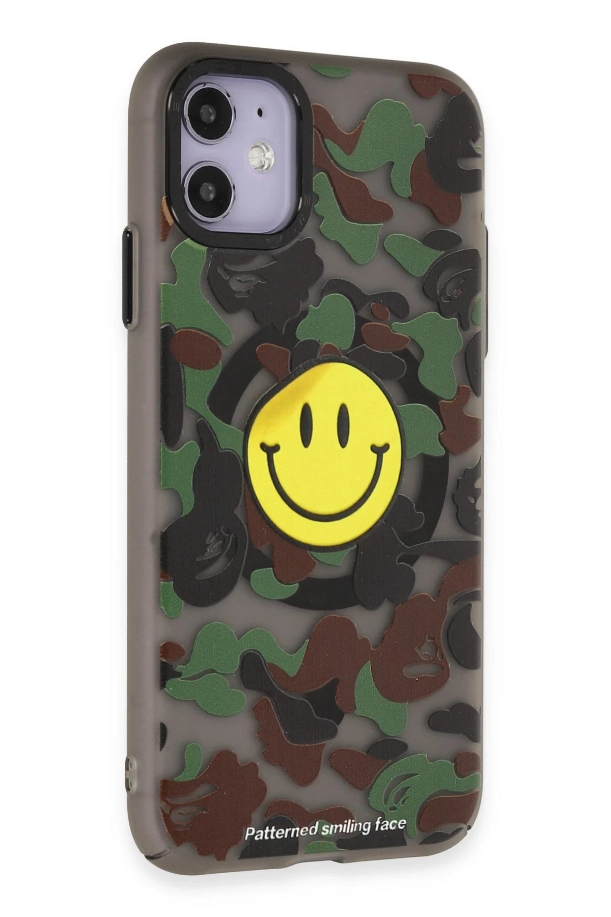 Newface iPhone 11 Kılıf Apollo Magneticsafe Desenli Kapak - Apollo Siyah - 4