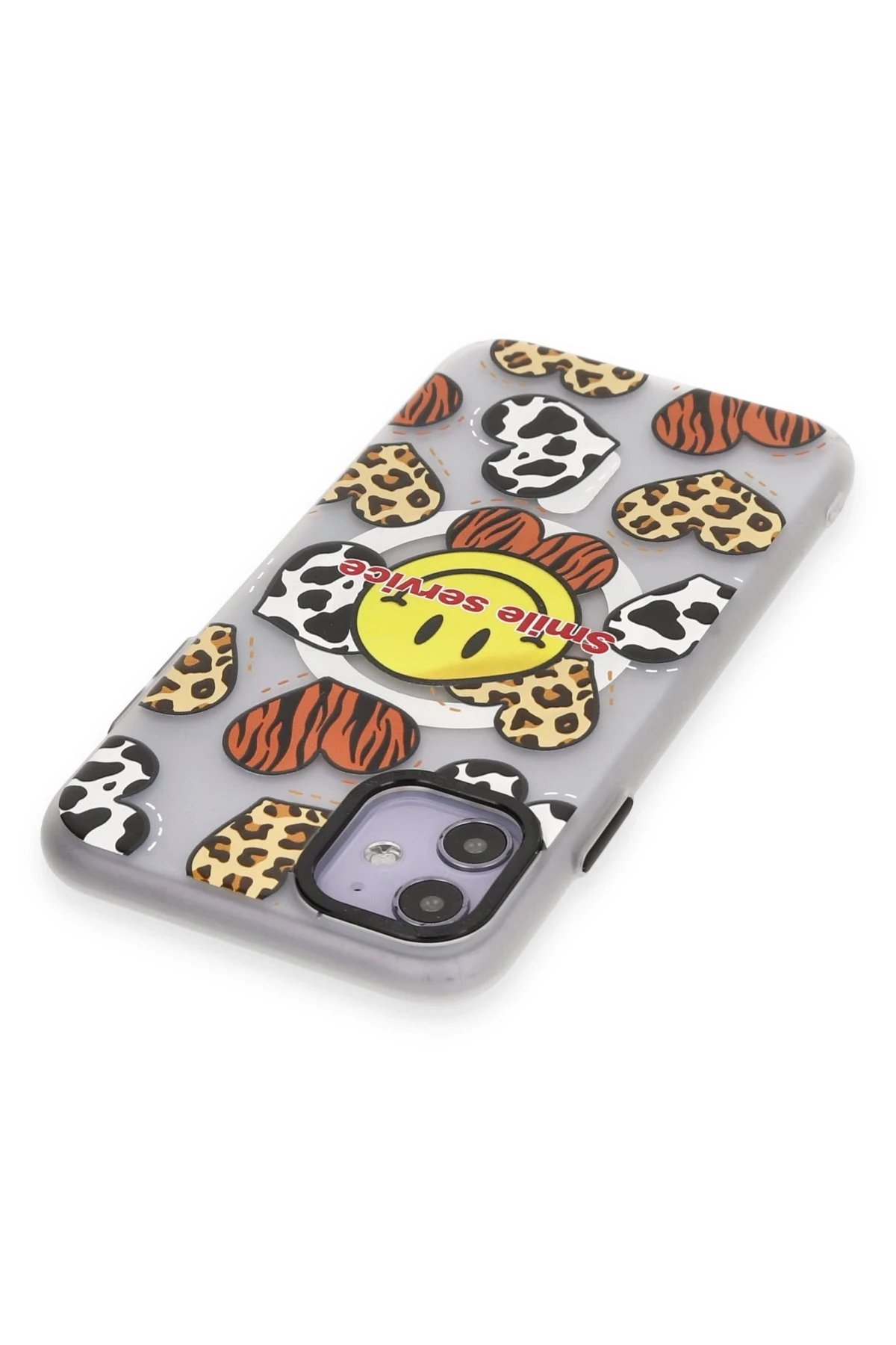 Newface iPhone 12 Kılıf Apollo Magneticsafe Desenli Kapak - Apollo Şeffaf - 2