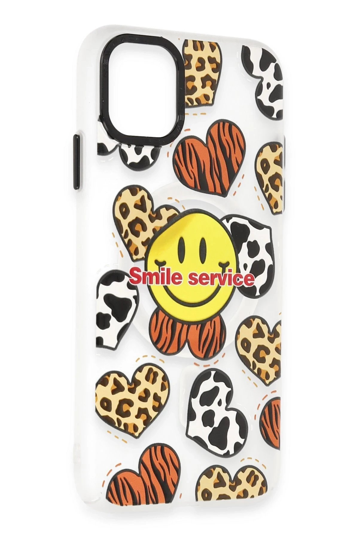 Newface iPhone 12 Kılıf Apollo Magneticsafe Desenli Kapak - Apollo Şeffaf - 2