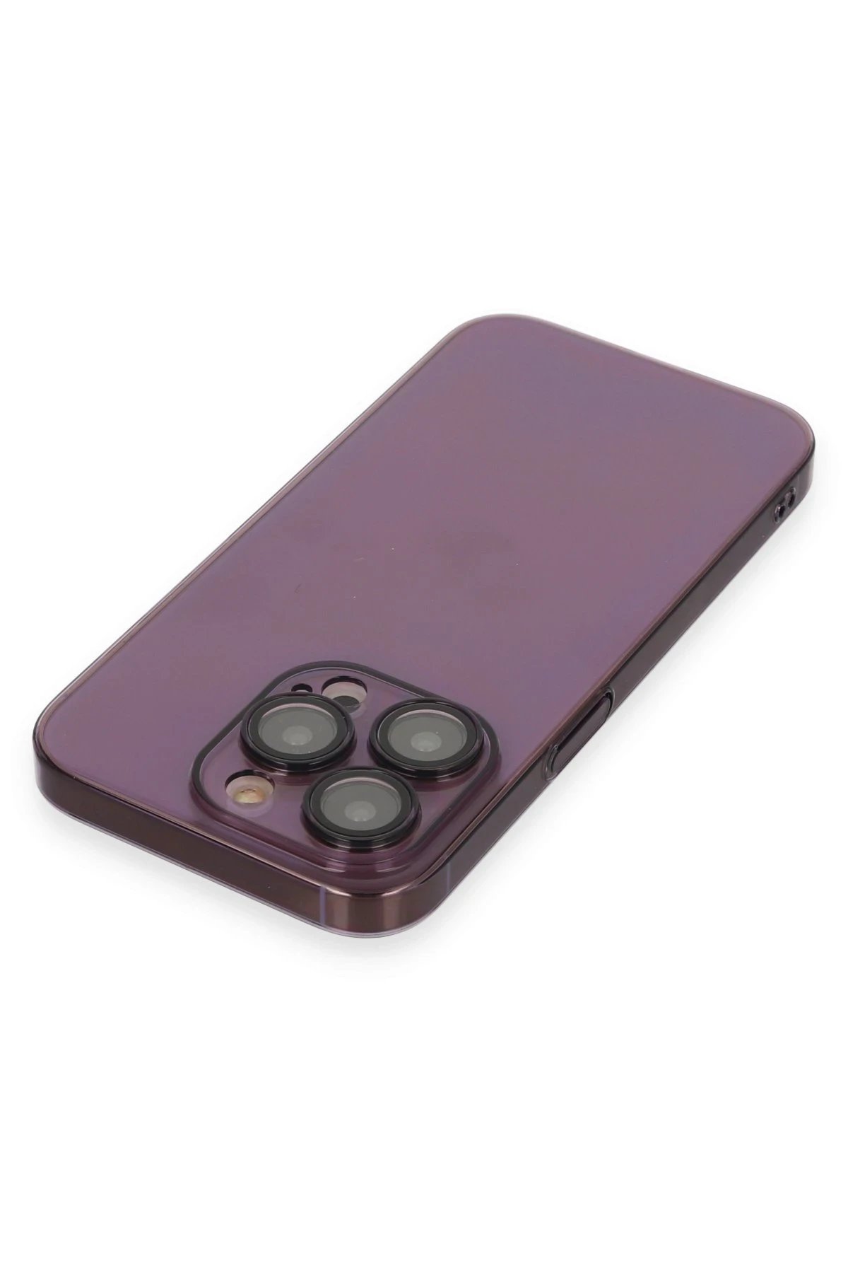 Newface iPhone 13 Pro Max Kılıf Armada Lensli Kapak - Derin Mor