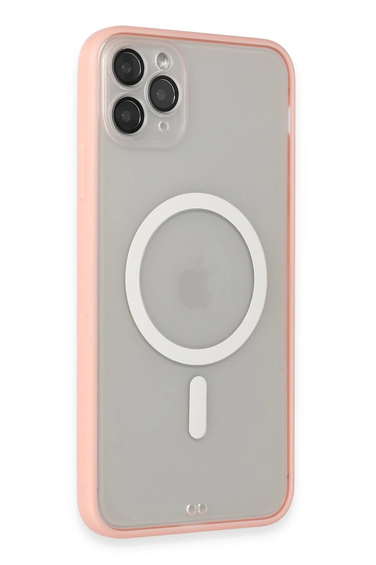 Newface iPhone 11 Pro Max Kılıf Grand Magneticsafe Kapak - Pembe