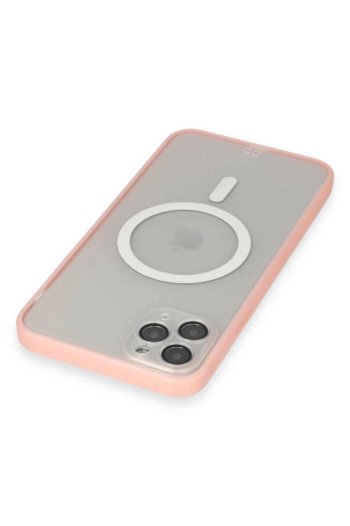 Newface iPhone 11 Pro Max Kılıf Grand Magneticsafe Kapak - Pembe