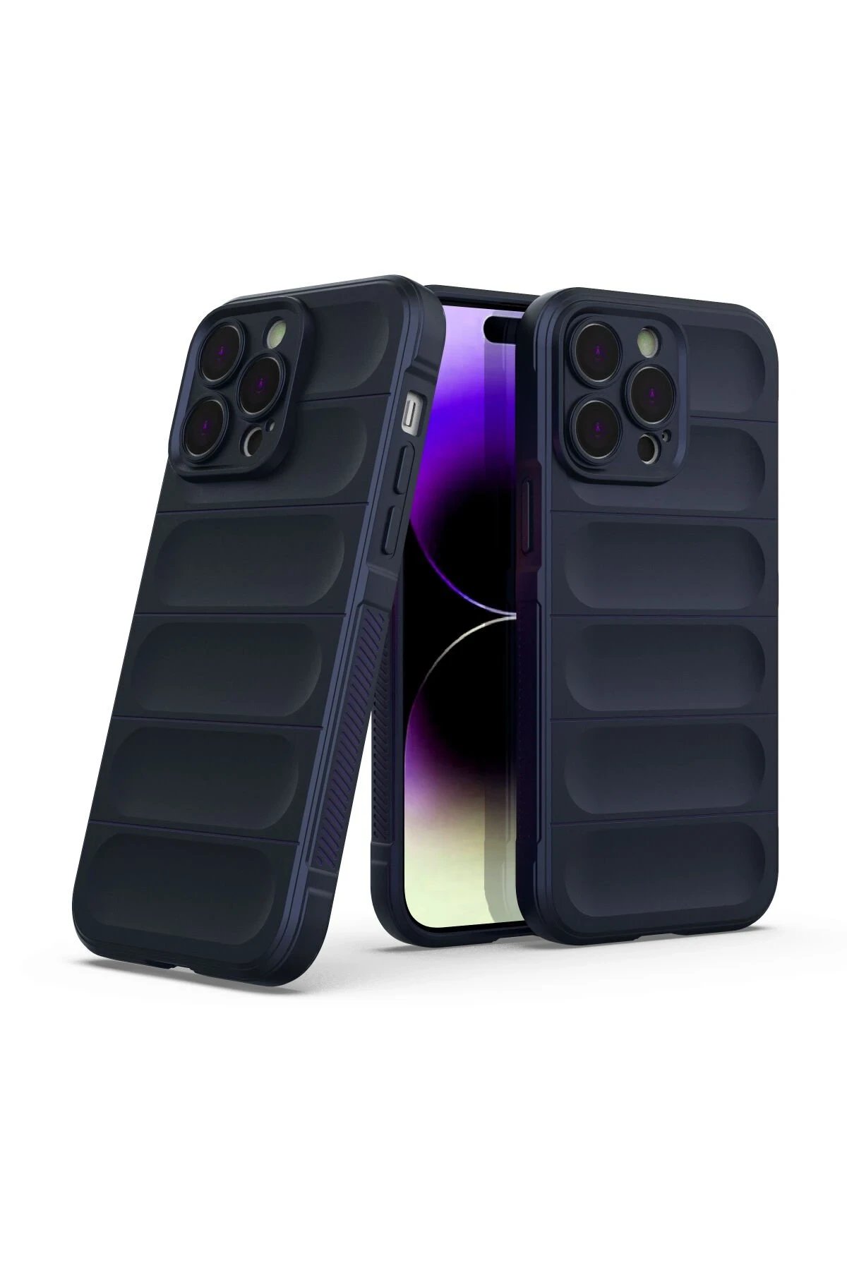 Newface iPhone 13 Pro Kılıf Optimum Silikon - Lacivert