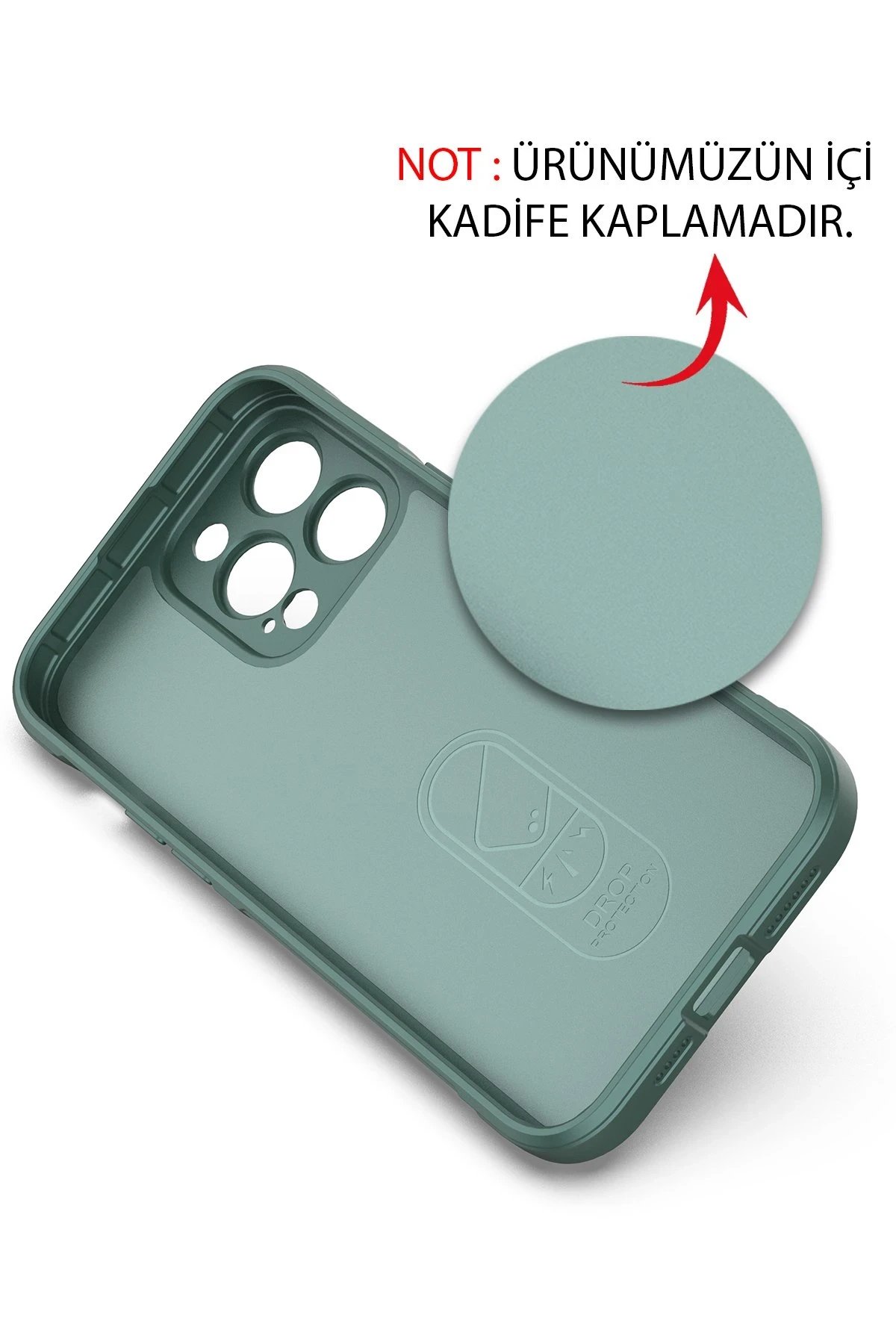 Newface iPhone 14 Pro Max Kılıf Optimum Silikon - Siyah