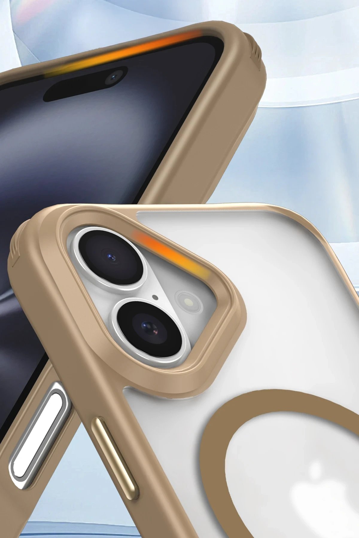 Newface iPhone 16 Kılıf Enka Magsafe Silikon Kılıf - Siyah