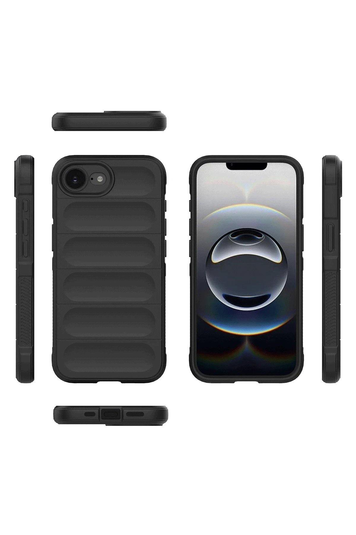 Newface iPhone 16E Kılıf Optimum Silikon - Lacivert