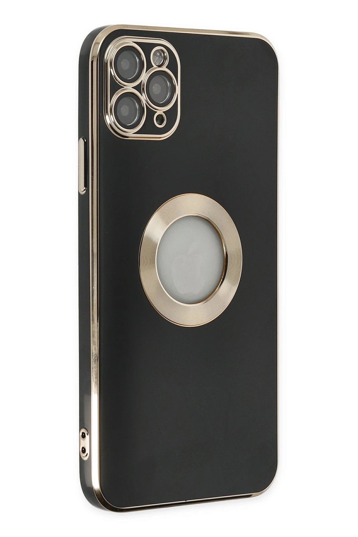 Newface iPhone 11 Pro Max Kılıf Store Silikon - Siyah