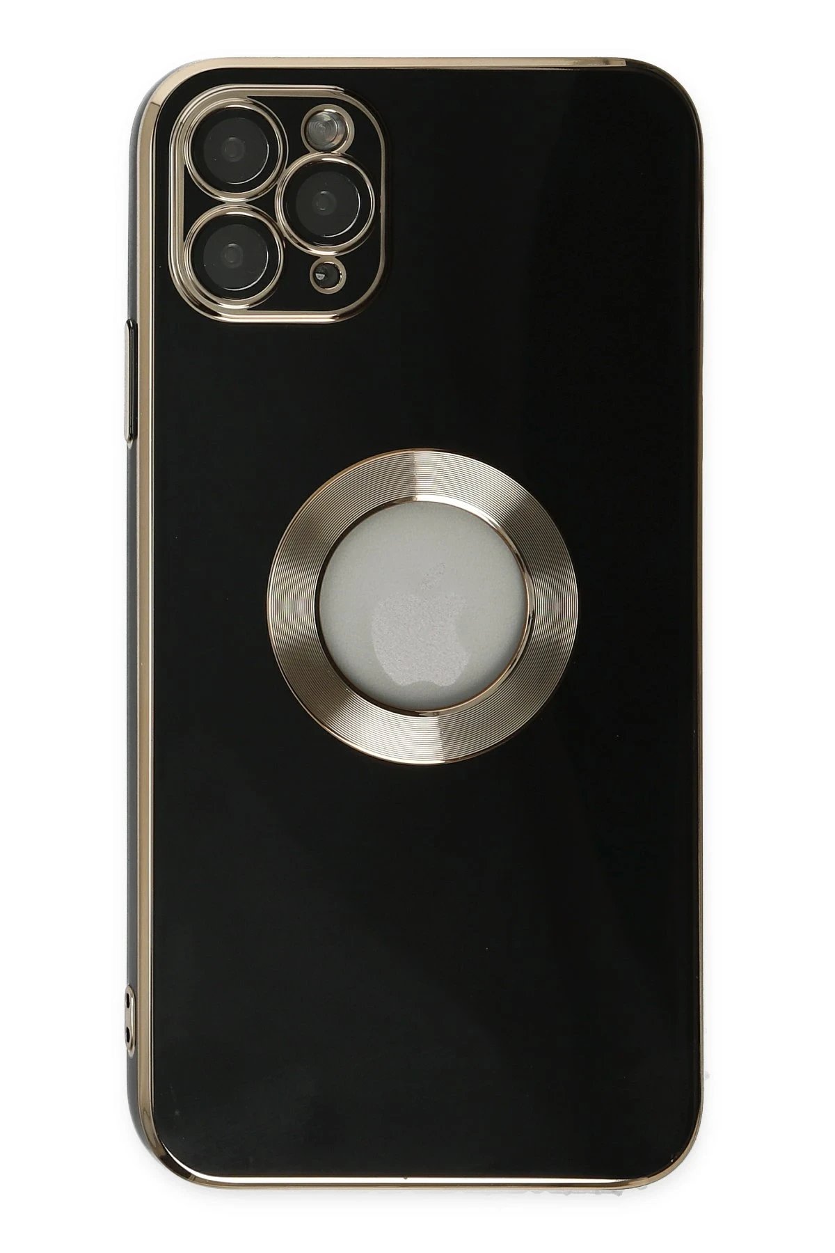 Newface iPhone 11 Pro Max Kılıf Store Silikon - Siyah