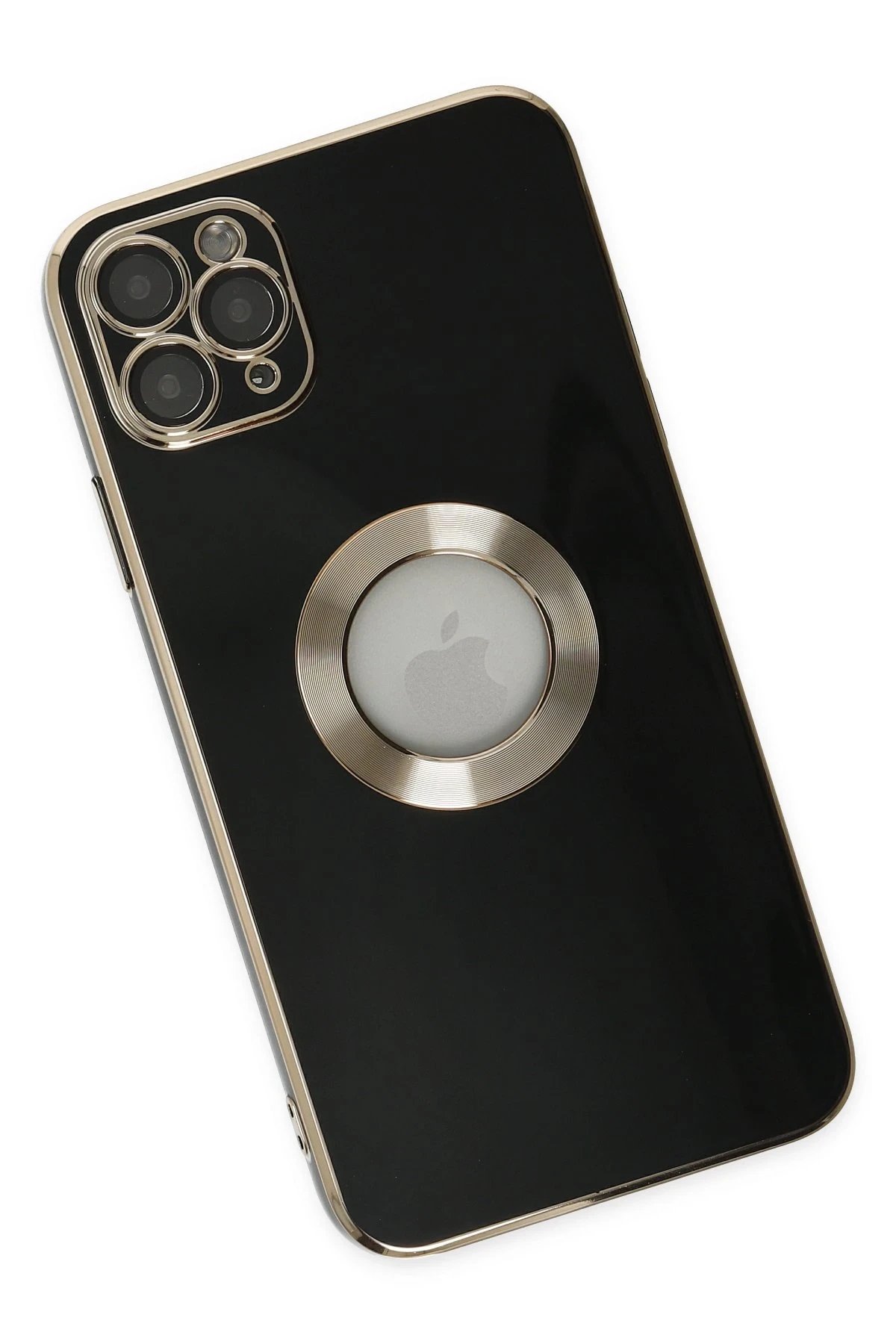 Newface iPhone 11 Pro Max Kılıf Store Silikon - Siyah